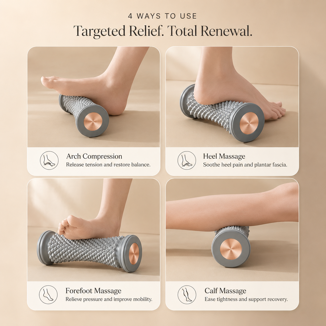 ArchRelief™ Recovery Roller — Daily Foot Relief Massager